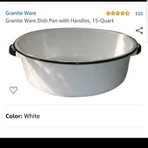 Granite Ware Basin